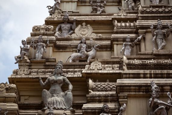 Bangalore Bull Temple Landscape Image