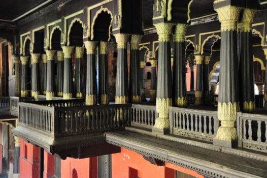 Bangalore Tipu Sultans Summer Palace Landscape Image
