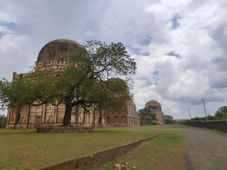 Bidar Bahamani Tombs Landscape Image