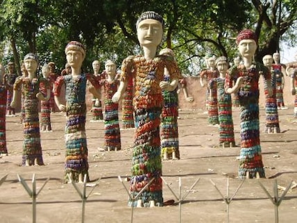 Rock Garden Near Chandigarh