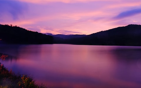 Sunset Views at Hirekolale Lake