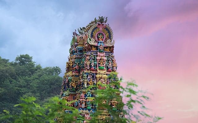 Chirala Kanaka Durga Temple Landscape Image