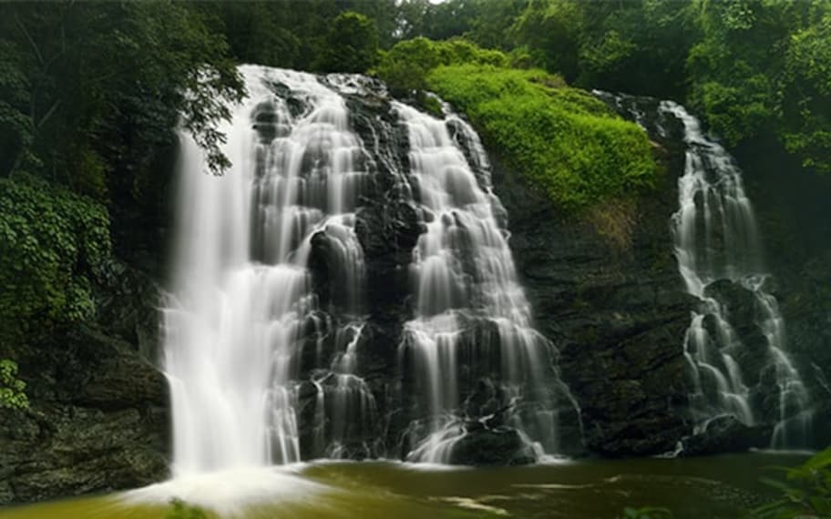 Coorg Abbey Falls Landscape Image