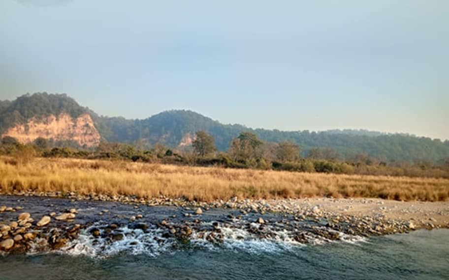 Jim Corbett River Rafting Landscape Image