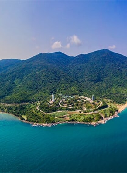 Da Nang Son Tra Mountain Portrait Image