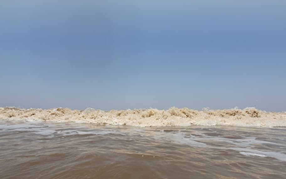 Daman Jampore Beach Landscape Image