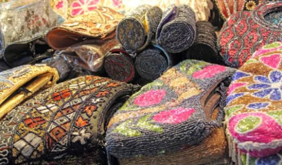 Delhi Street Shopping Landscape Image