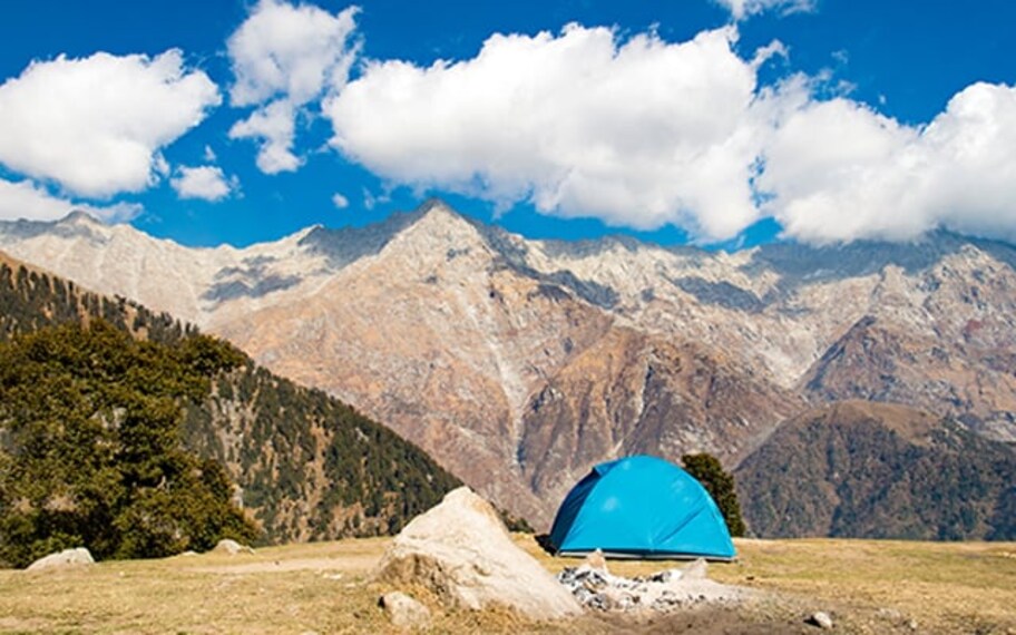 Dharamshala And Mcleodganj Camping Landscape Image
