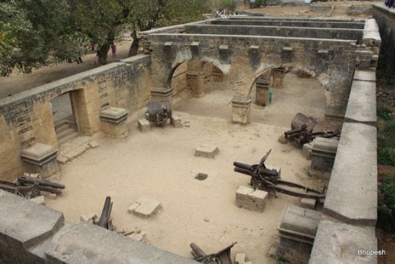 Diu Panikota Fort Landscape Image