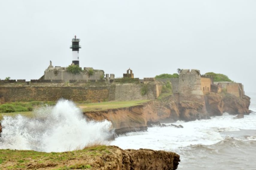 Diu Diu Fort Landscape Image