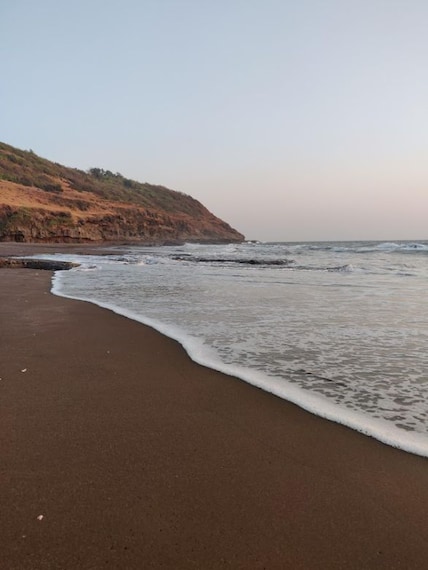 Diveagar Velas Beach Portrait Image