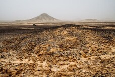 Camping in the Black Desert