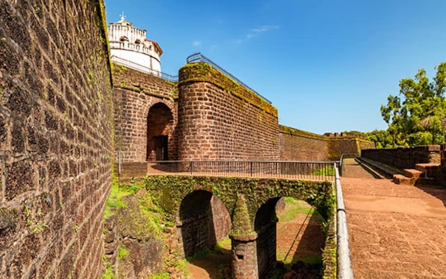 Goa Fort Aguada Landscape Image