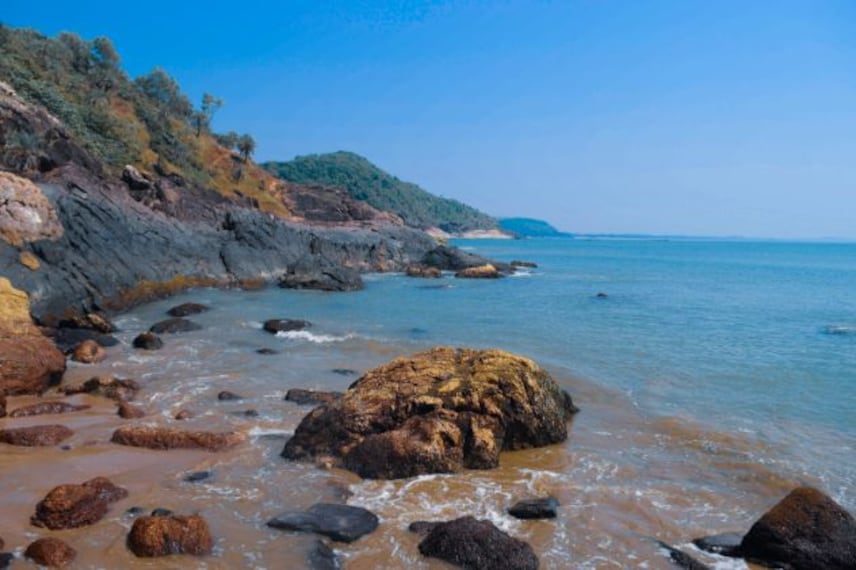 Gokarna Half Moon Beach Landscape Image