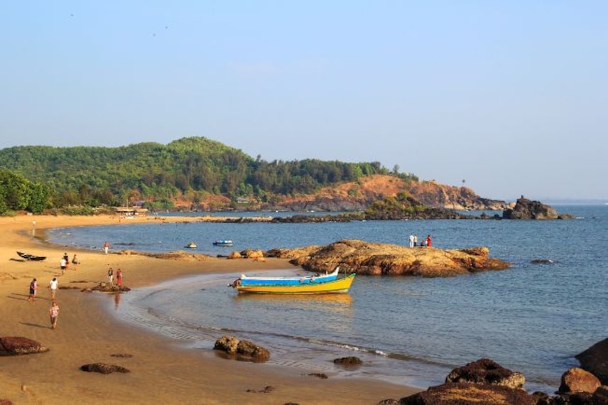 Gokarna Om Beach Landscape Image