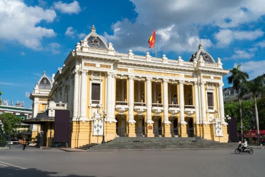 Hanoi Hanoi Opera House Landscape Image