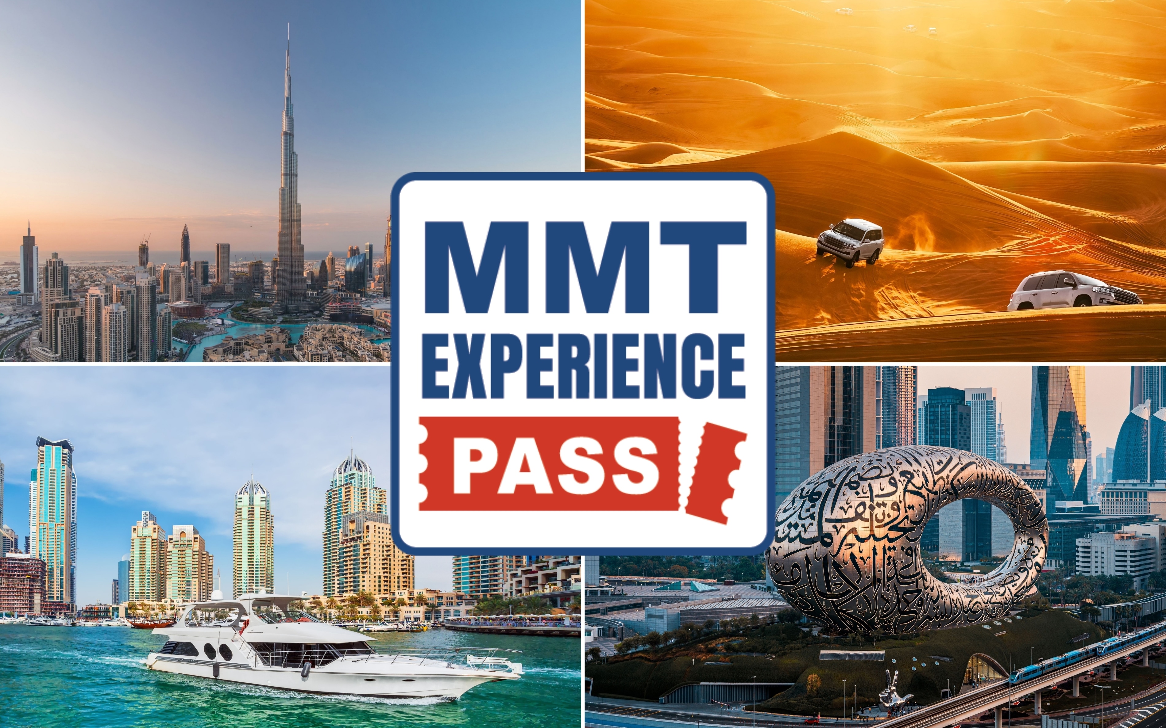 MMT Experience Pass Dubai-3 Activity Pass
