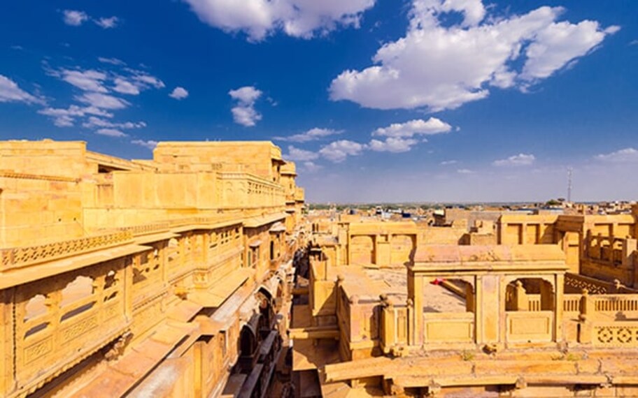 Jaisalmer Nathmal ki haveli landscape Image