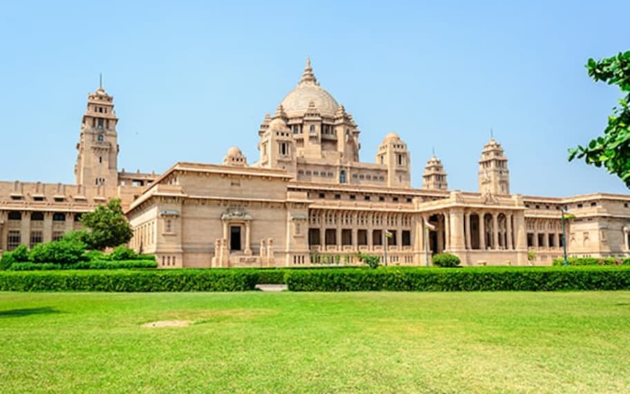 Jodhpur Umaid bhawan palace Landscape Image
