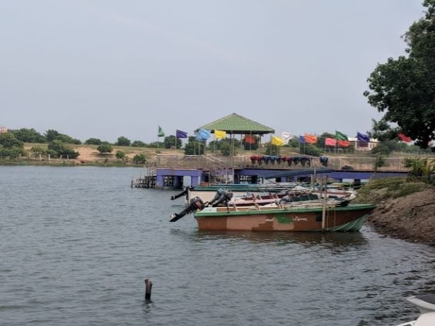 Kanchipuram Mudaliarkuppam Boat House Landscape Image