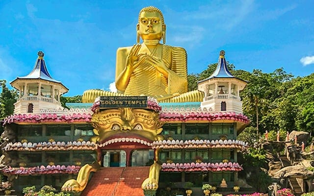 Kandy Golden Temple Of Dambulla Landscape Image