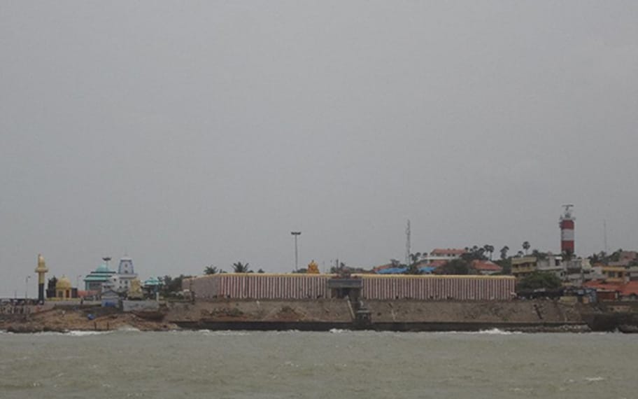 Kanyakumari Kumari Amman Temple Landscape Image