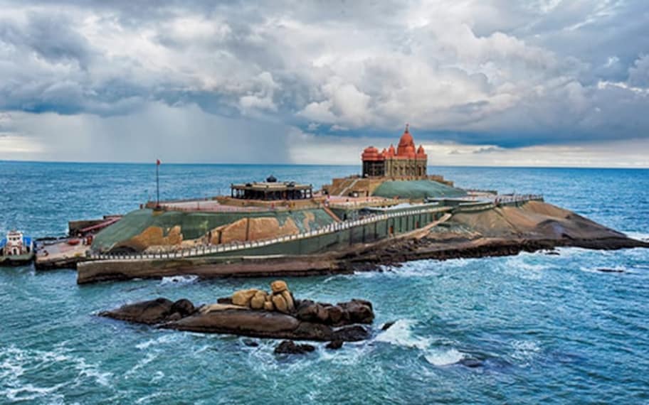 Kanyakumari Vivekananda Rock Memorial Landscape Image