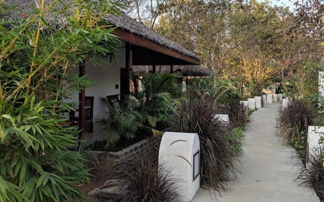 Karjat Cotton Stays Basho Bougainville Landscape Image