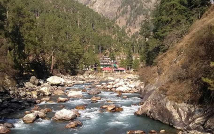 Kasol Chalal Village Landscape Image
