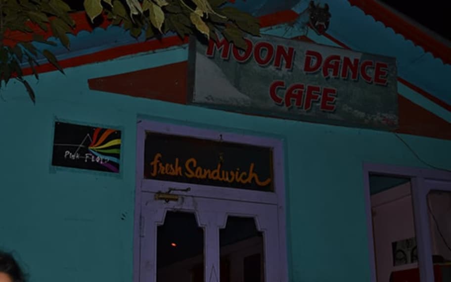 Kasol Moon Dance Cafe German Bakery Landscape Image