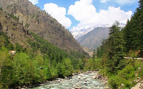 Walk by the Parvati River