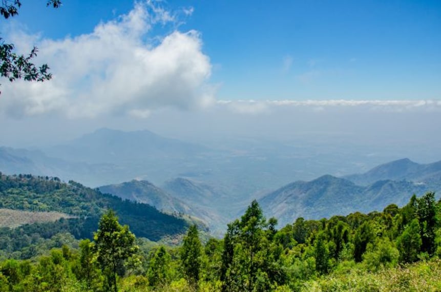 Kodaikanal Coakers Walk Landscape Image