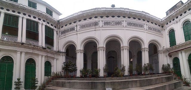 Kolkata Jorasanko Thakur Bari Landscape Image