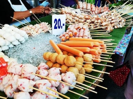 Street Food at a Local Market