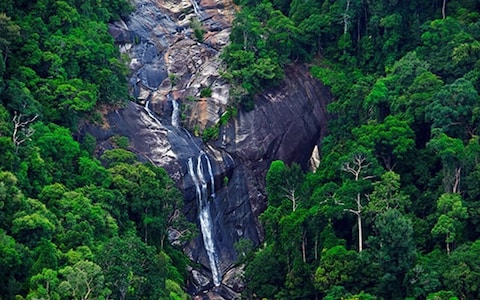 Telaga Tujuh Waterfalls