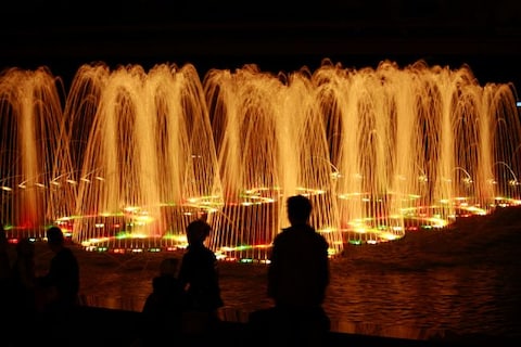 Attend the Light & Sound Shows at Bellagio