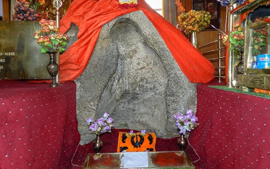 Leh Gurudwara Pathar Sahib Landscape Image