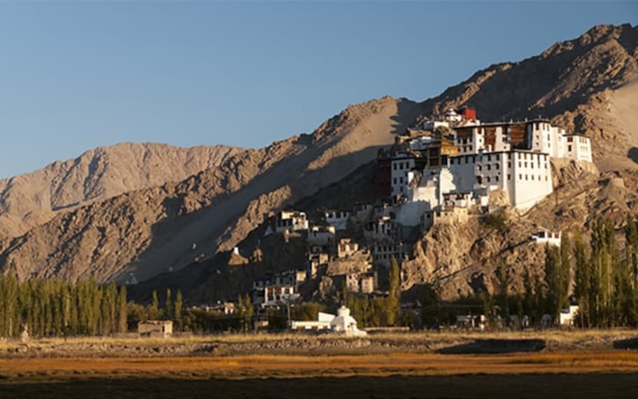 Leh Spituk Gompa Landscape Image