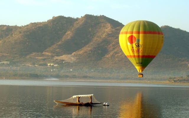 Lonavala Hot Air Balloon Safari Landscape Image