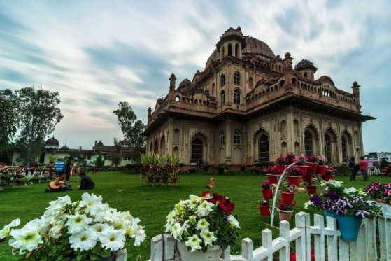Lucknow Tomb Of Saadat Ali Khan Landscape Image