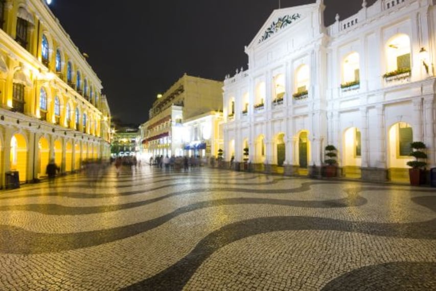 Macau Senado Square Landscape Image