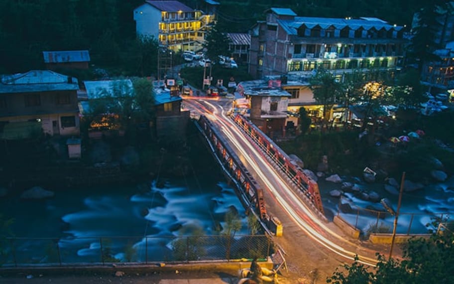 Old Manali Landscape image