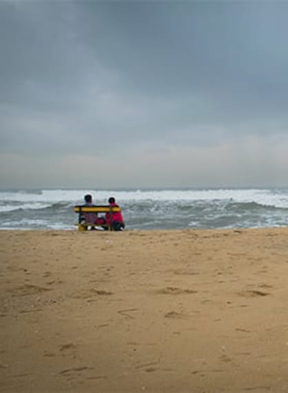 Mangalore Tannirbhavi Beach Portrait Image