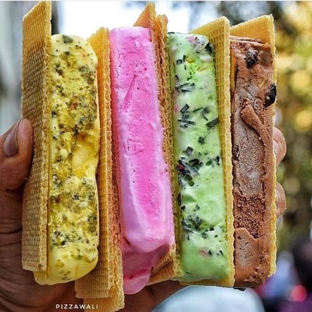 Mumbai K. Rustoms Co. Ice Cream Parlour Portrait Image