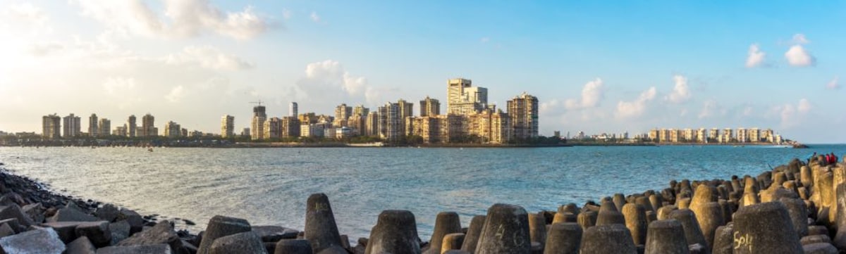 Mumbai Marine Drive Landscape Image