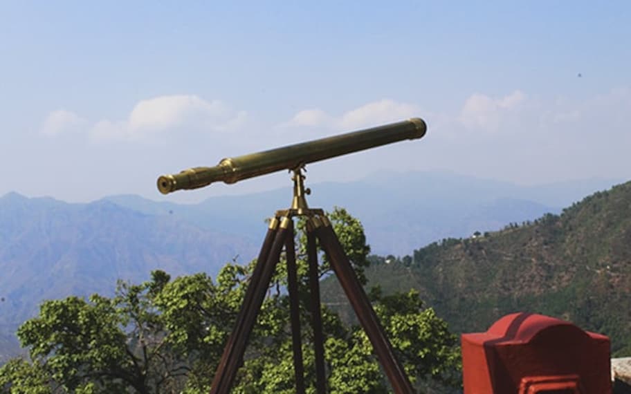 Mussoorie Camel Back Road Landscape Image