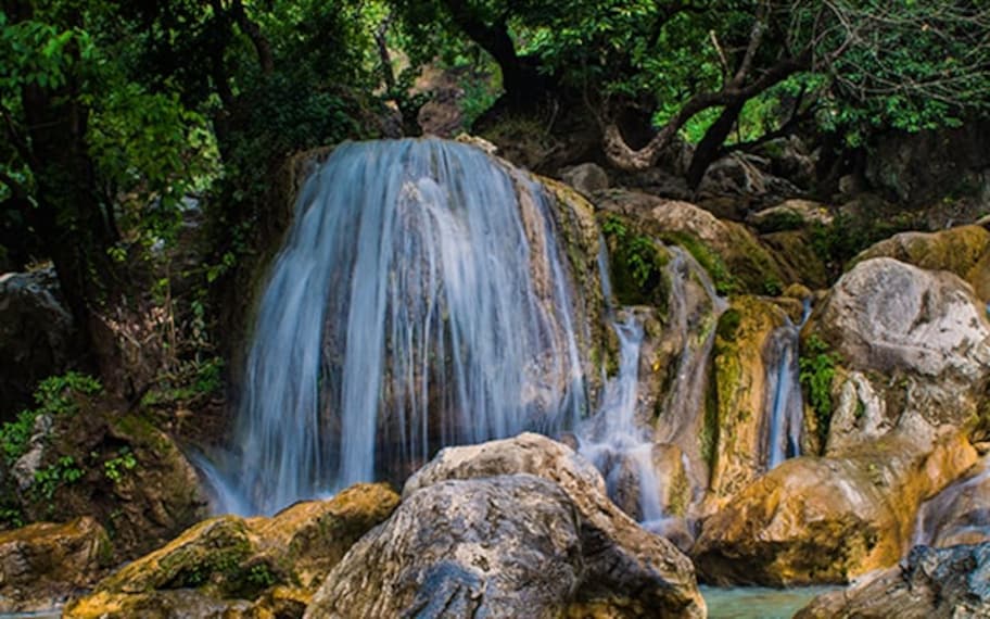 Mussoorie Kempty Falls Landscape Image