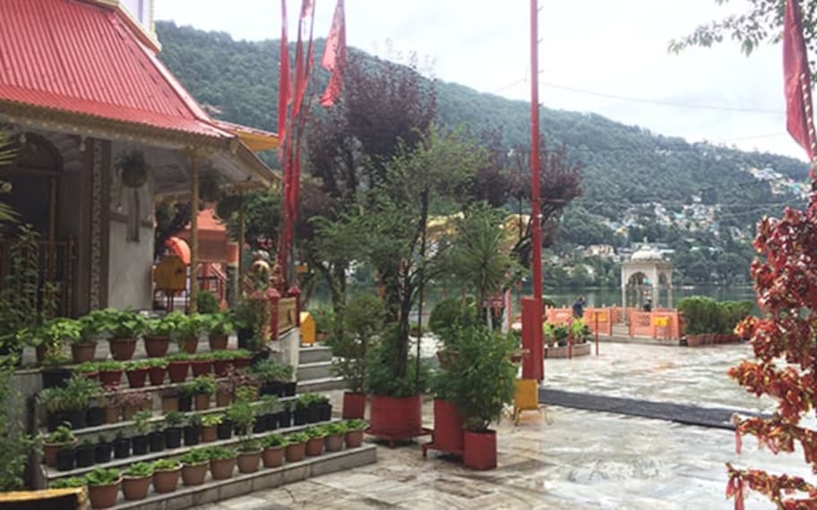 Nainital Naina Devi Temple Landscape Image