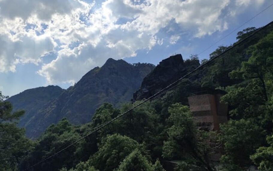 Nainital Rock Climbing Landscape Image