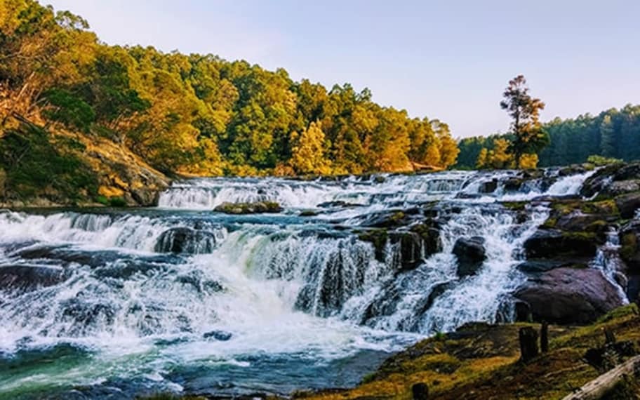 Ooty Pykara Waterfalls Landscape Image